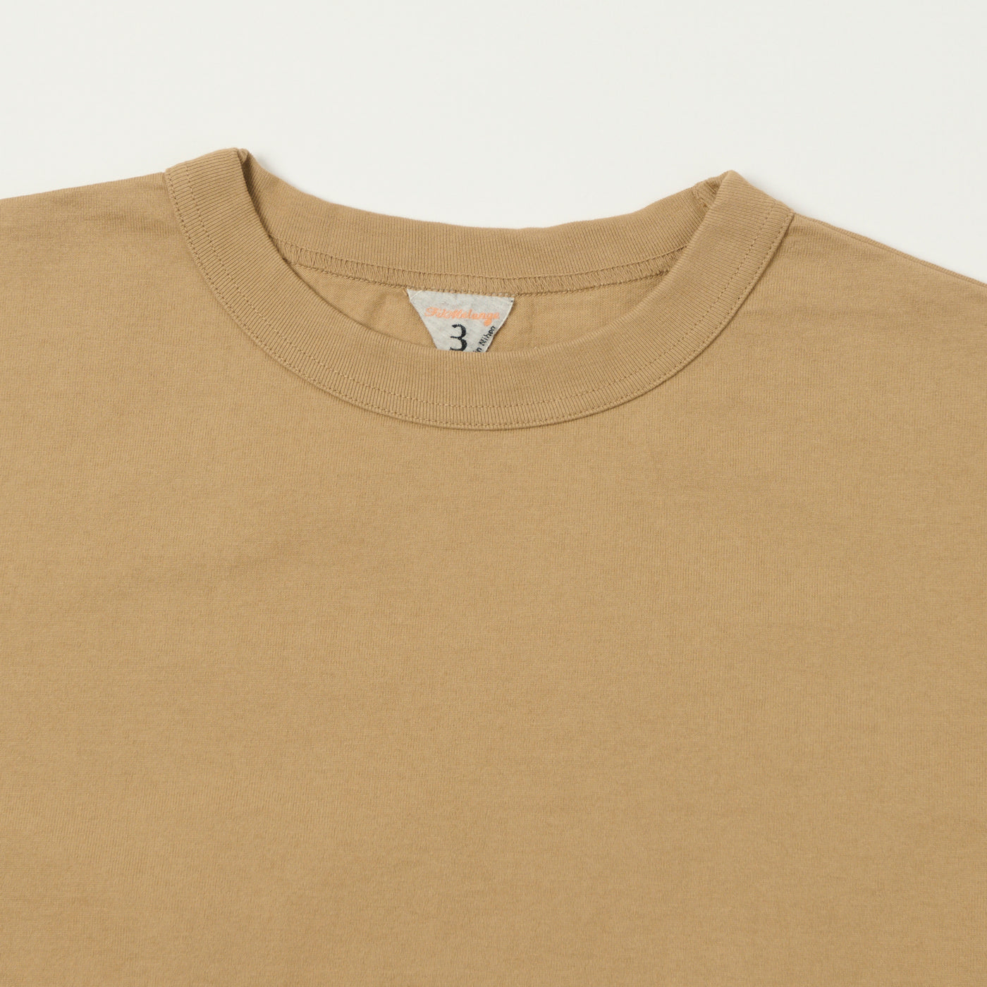 FilMelange 'Alderson' Air Spinning Tenjiku Tee - Camel