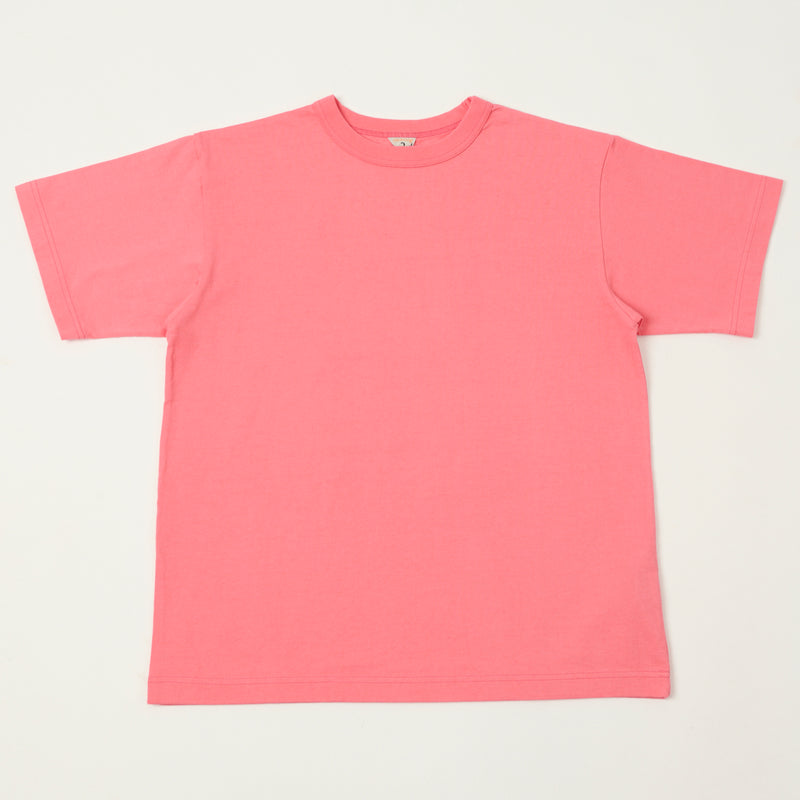 FilMelange Alderson Air Spinning Tenjiku S/S Tee - Pink