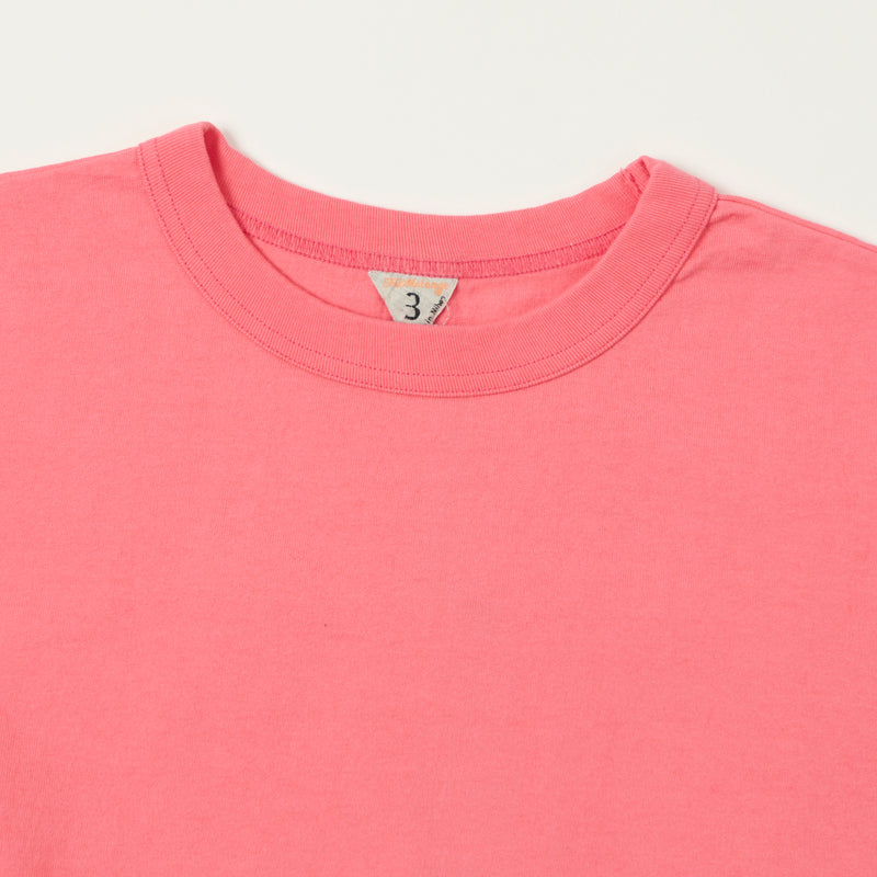 FilMelange Alderson Air Spinning Tenjiku S/S Tee - Pink