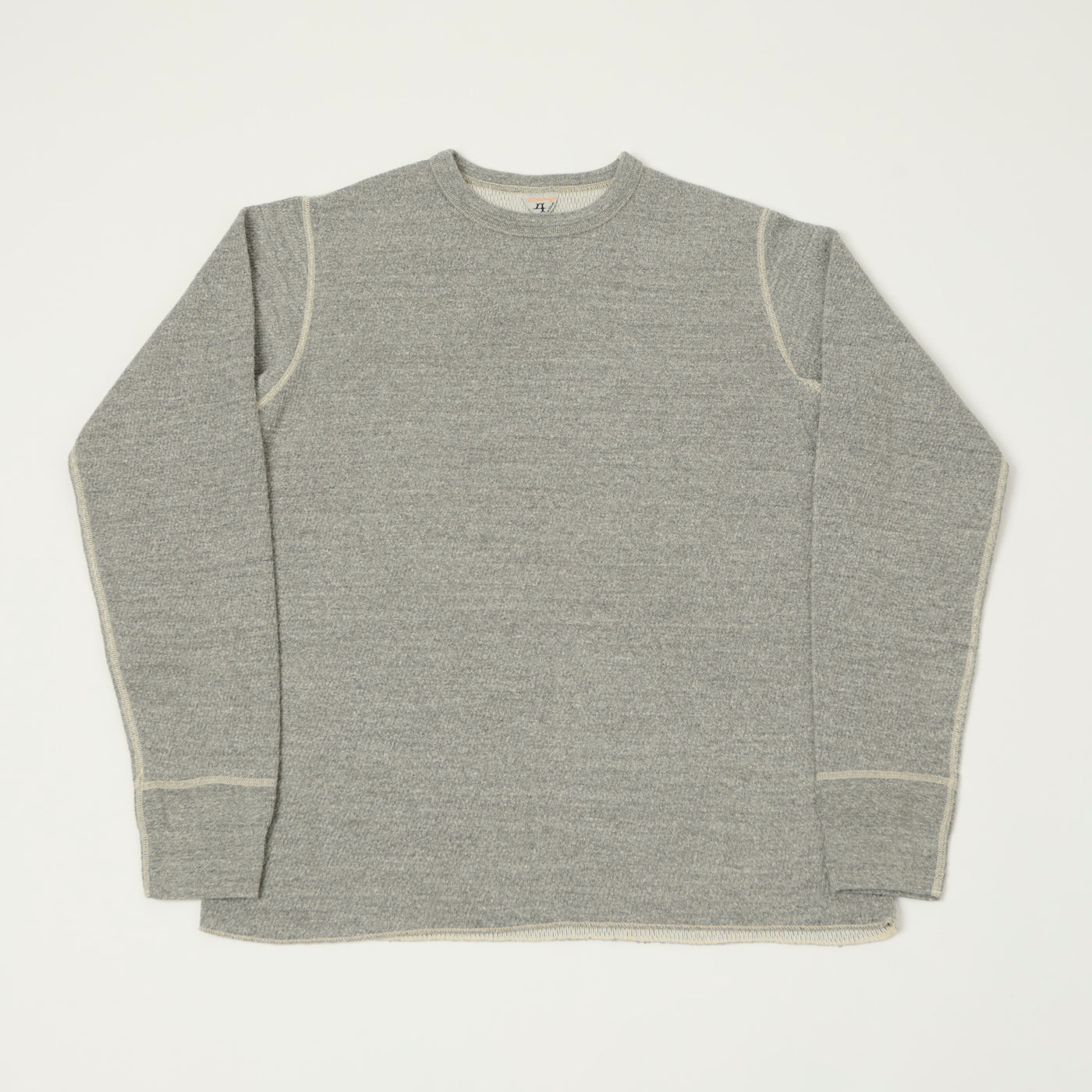 FilMelange 'Dan' Honeycomb Knit Thermal T-Shirt - Melange