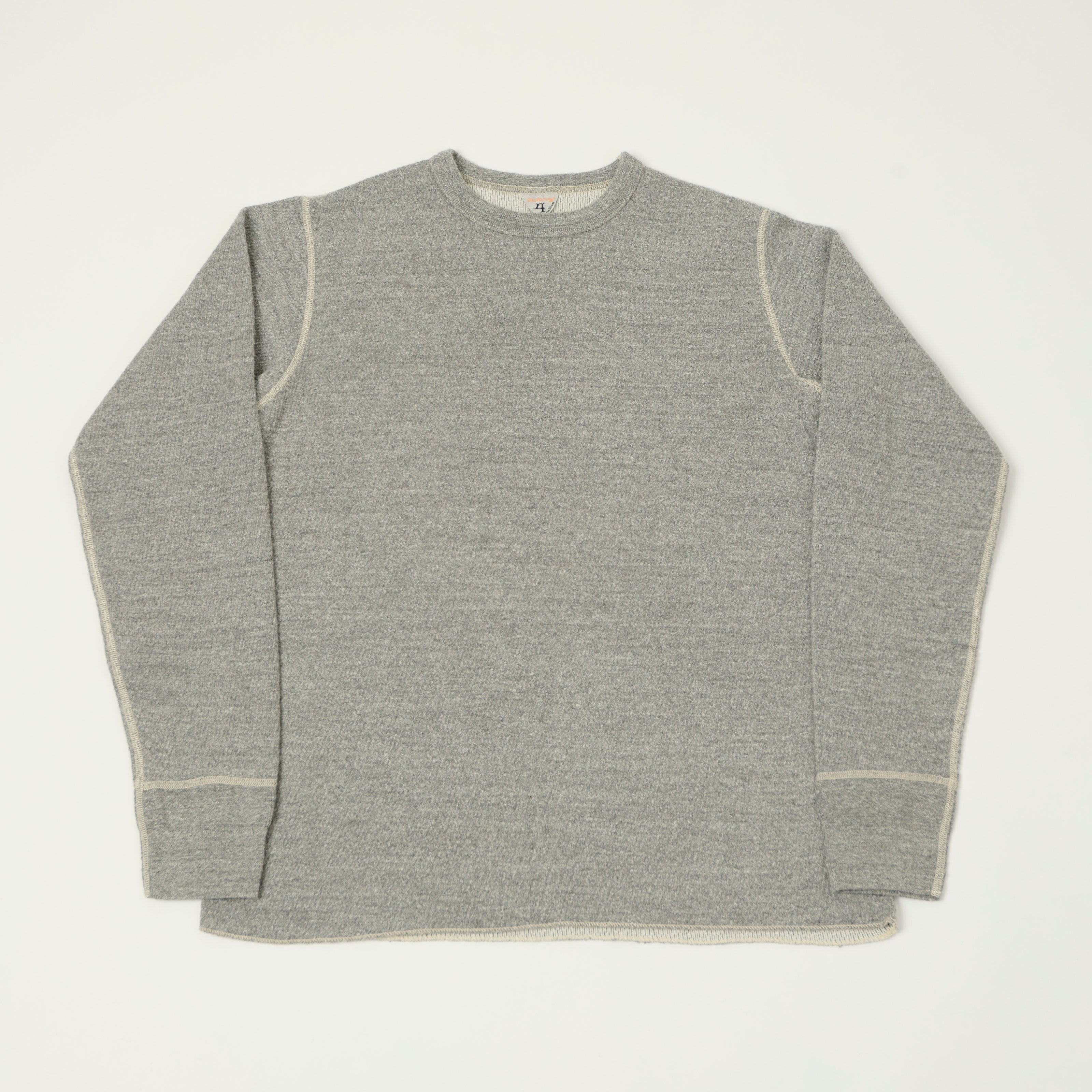 FilMelange 'Dan' Honeycomb Knit Thermal T-Shirt - Melange