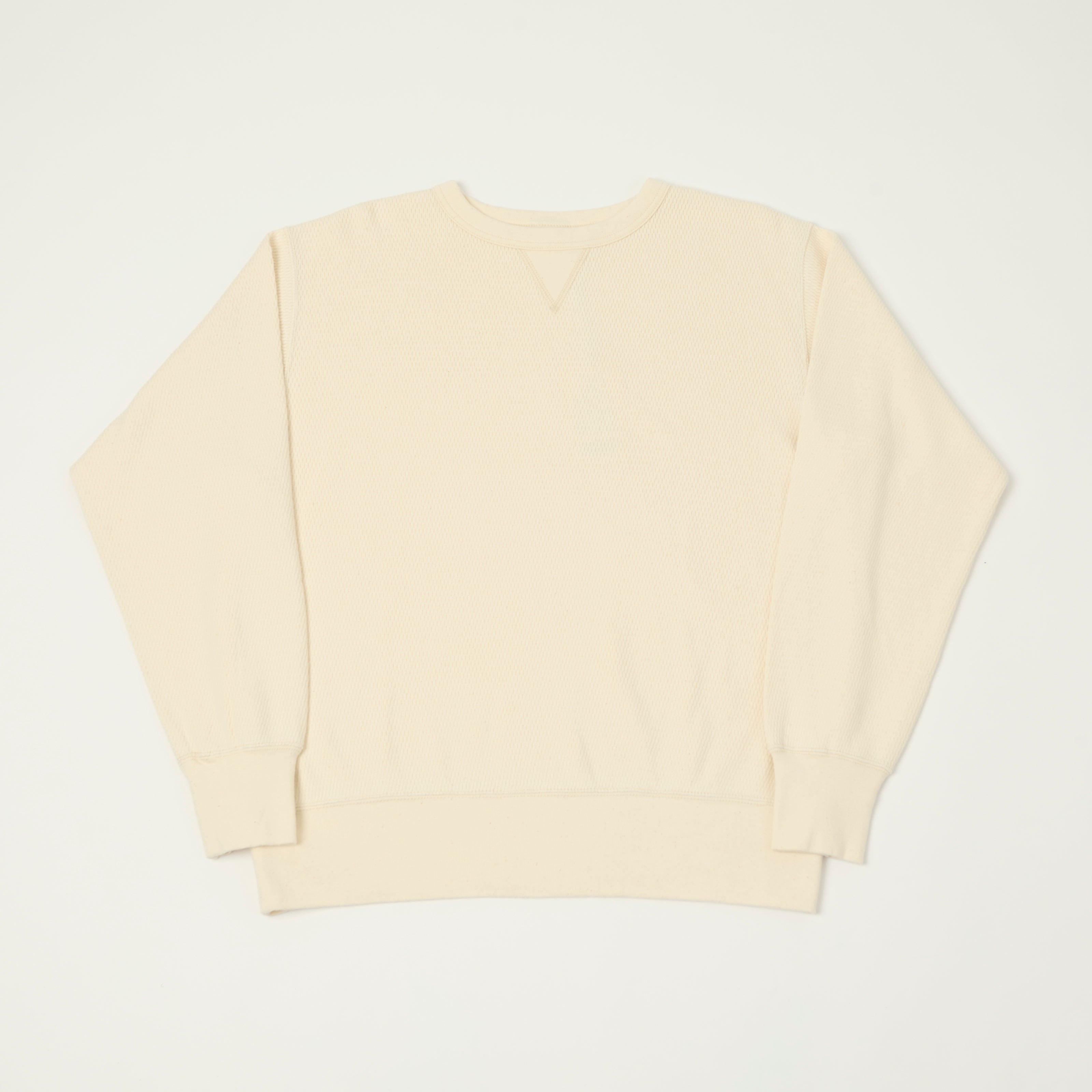 FilMelange 'Daryl' Honeycomb Knit Thermal T-Shirt - Natural