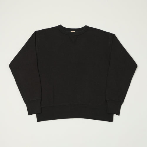 FilMelange 'Daryl' Honeycomb Knit Thermal T-Shirt - Black