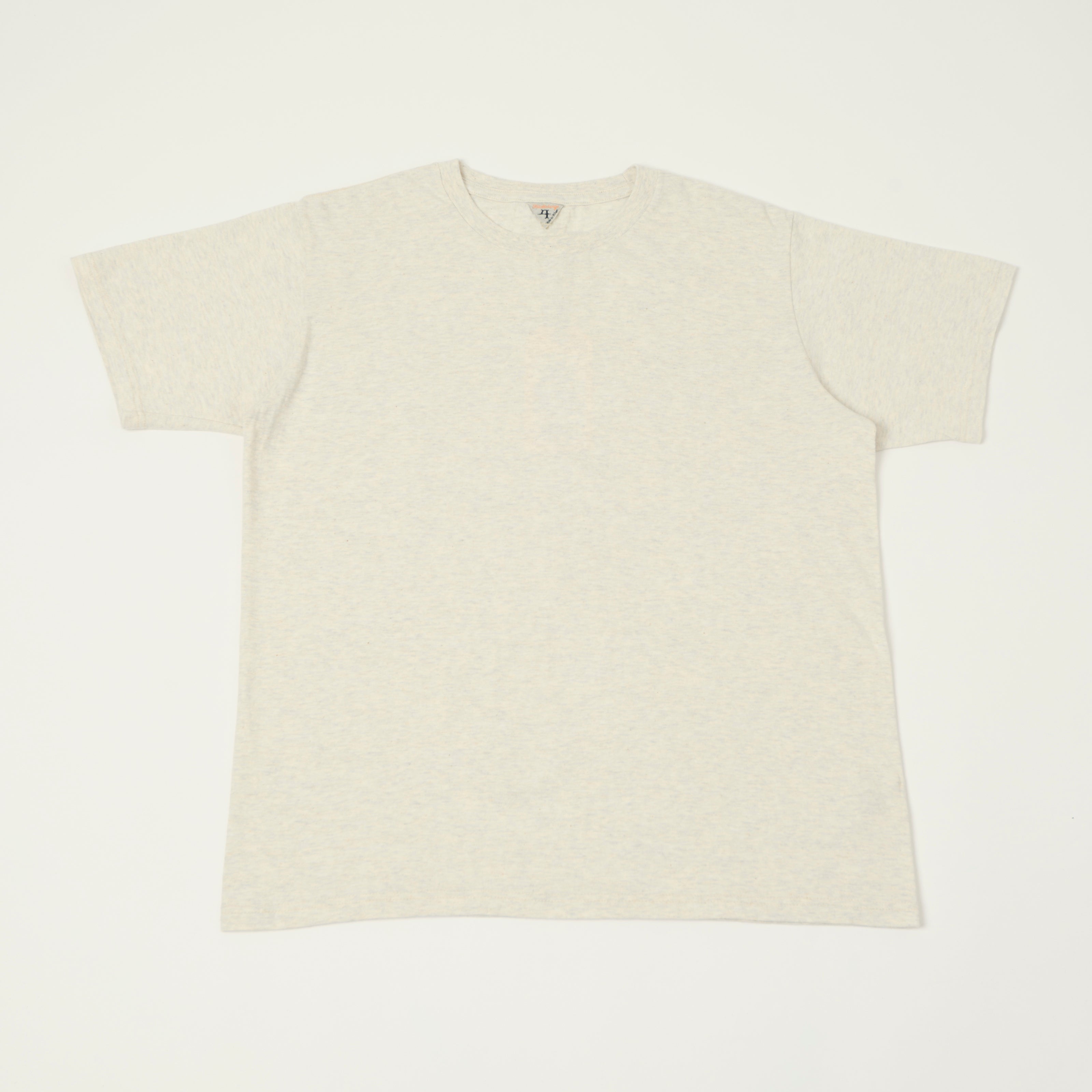 FilMelange 'Dos' Short Sleeve Tee - Snow Melange