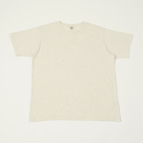 FilMelange 'Dos' Short Sleeve Tee - Snow Melange