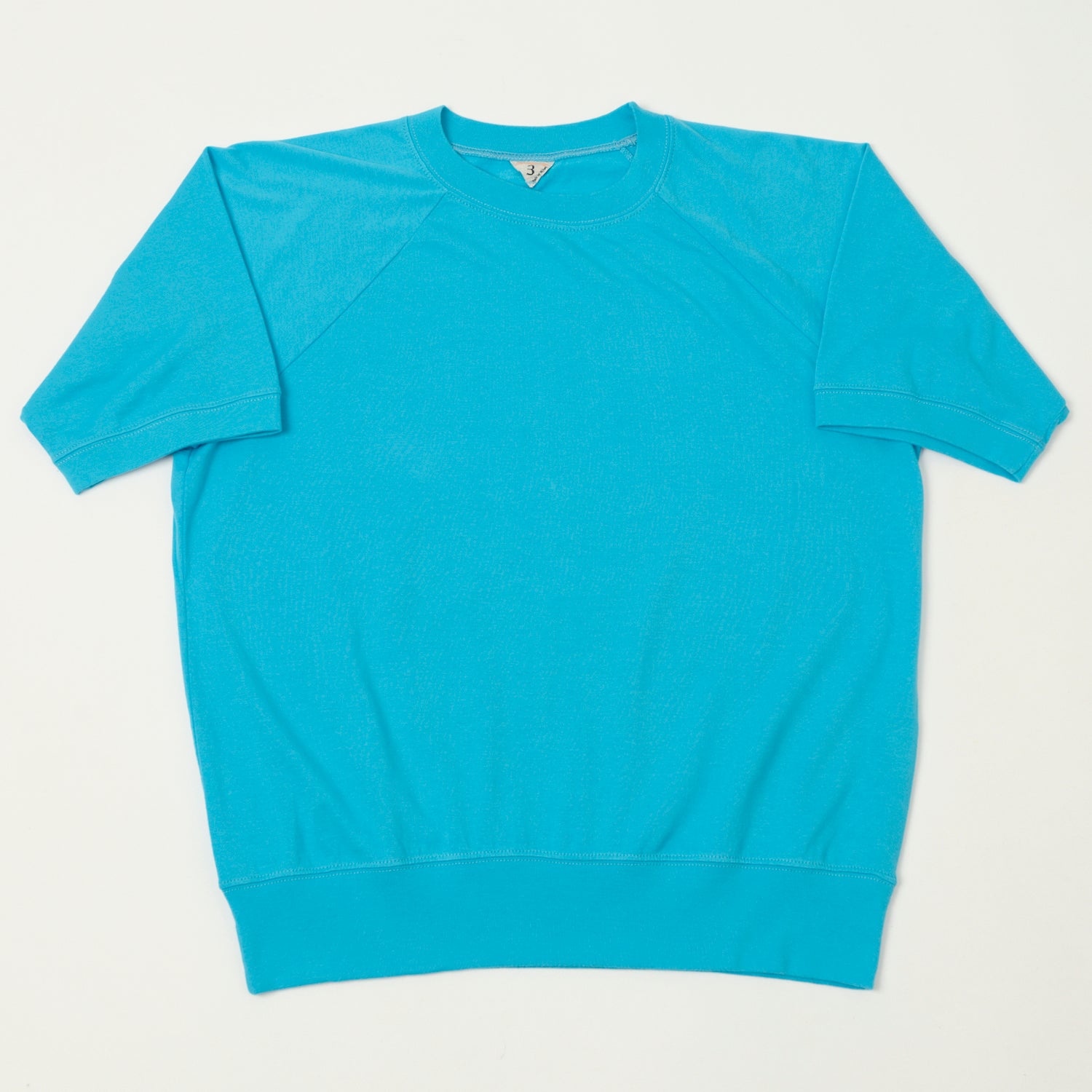 FilMelange 'Elmer' Short Sleeve Sweatshirt - Cyan