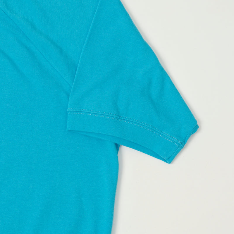 FilMelange Elmer Short Sleeve Sweatshirt - Cyan