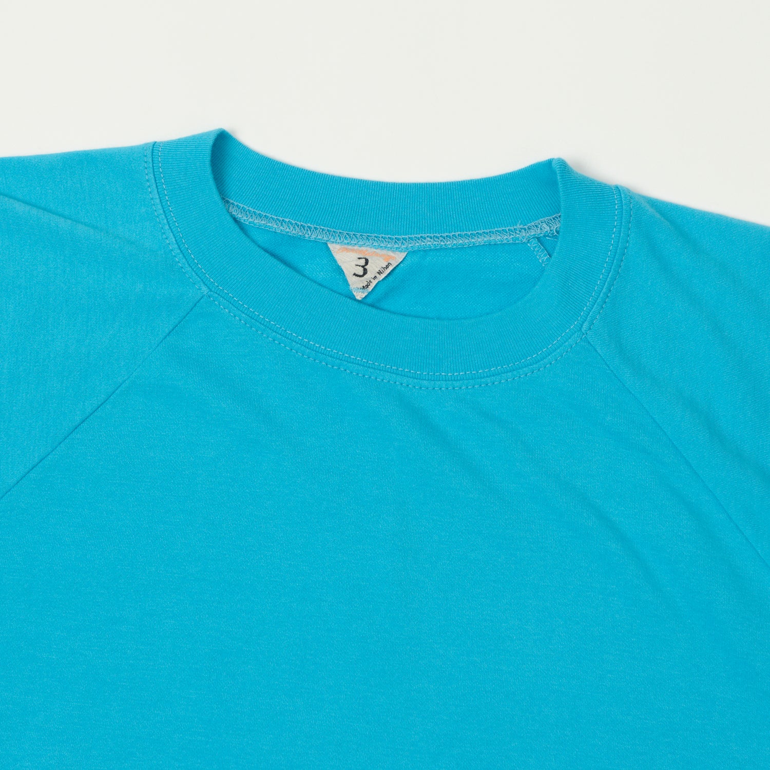 FilMelange 'Elmer' Short Sleeve Sweatshirt - Cyan