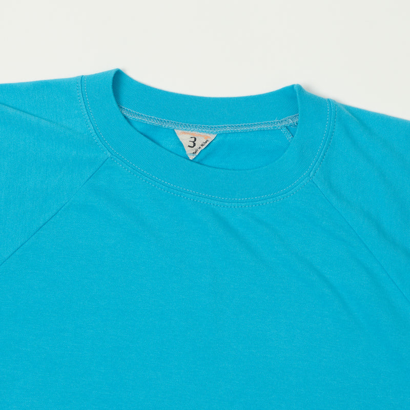 FilMelange Elmer Short Sleeve Sweatshirt - Cyan