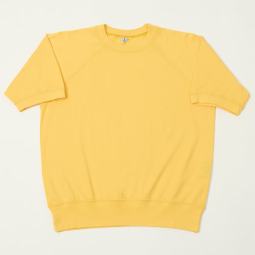 FilMelange 'Elmer' Short Sleeve Sweatshirt - Yellow