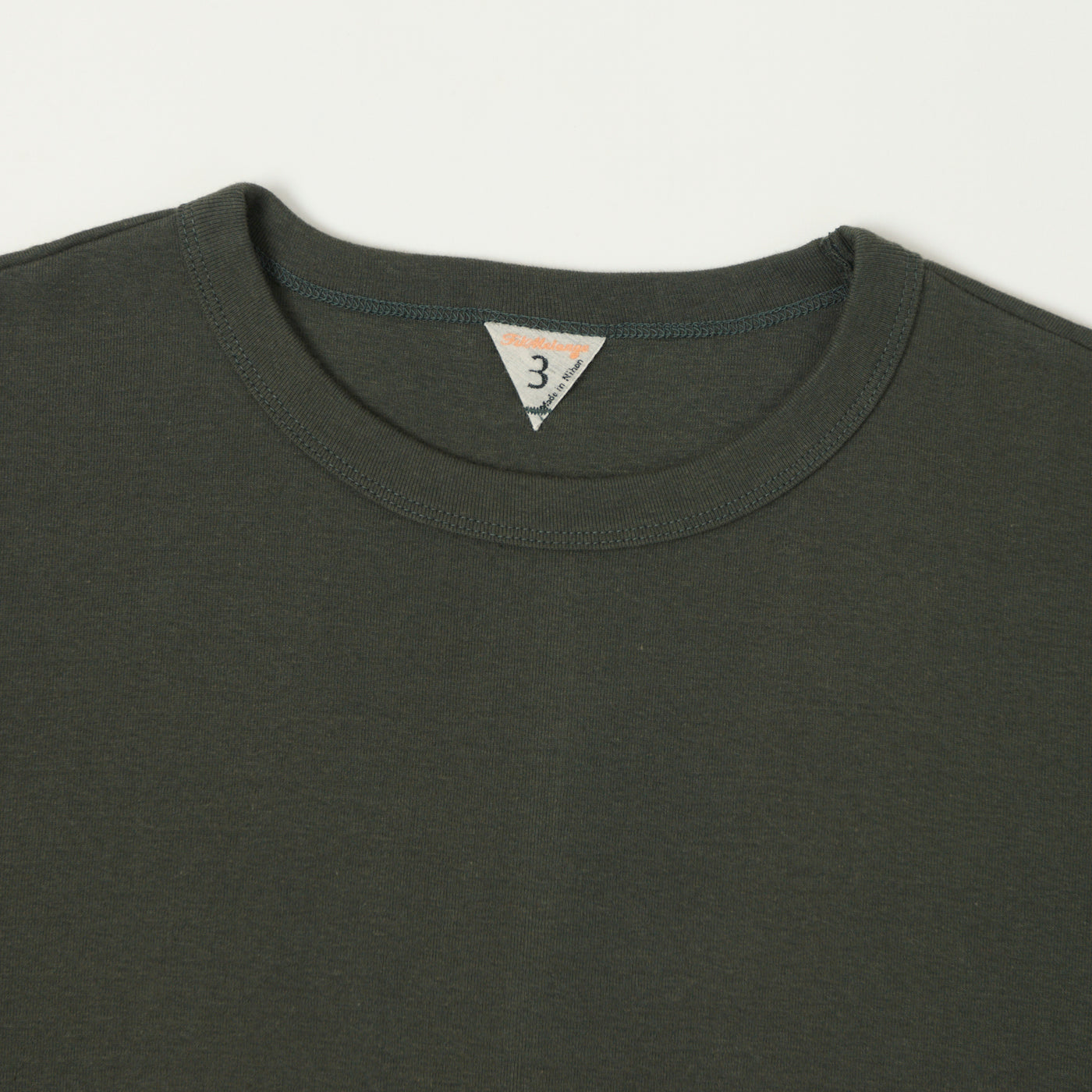 FilMelange 'Filipe' Tee - Charcoal Khaki