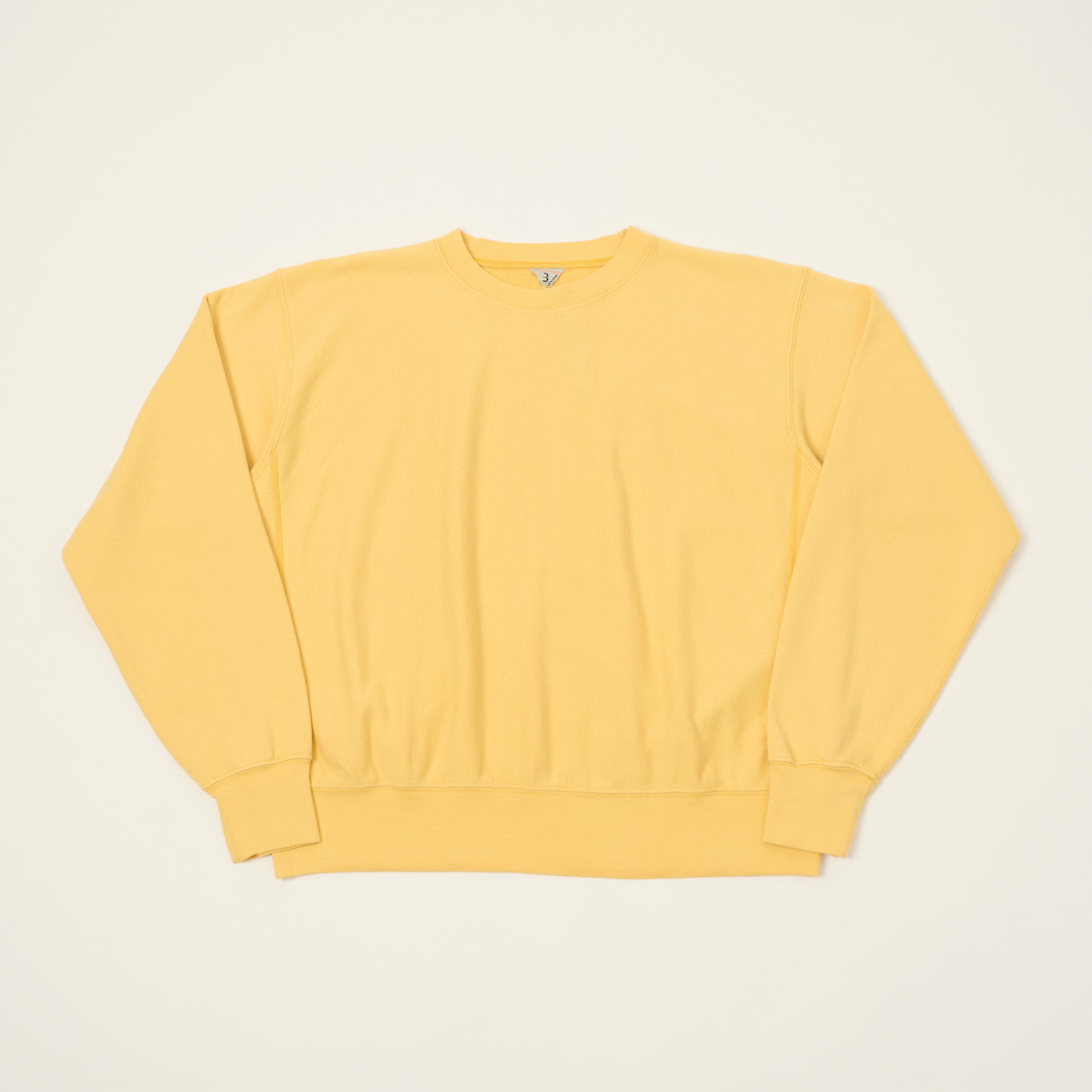 FilMelange 'Linden' Reverse Weave Sweatshirt - Yellow