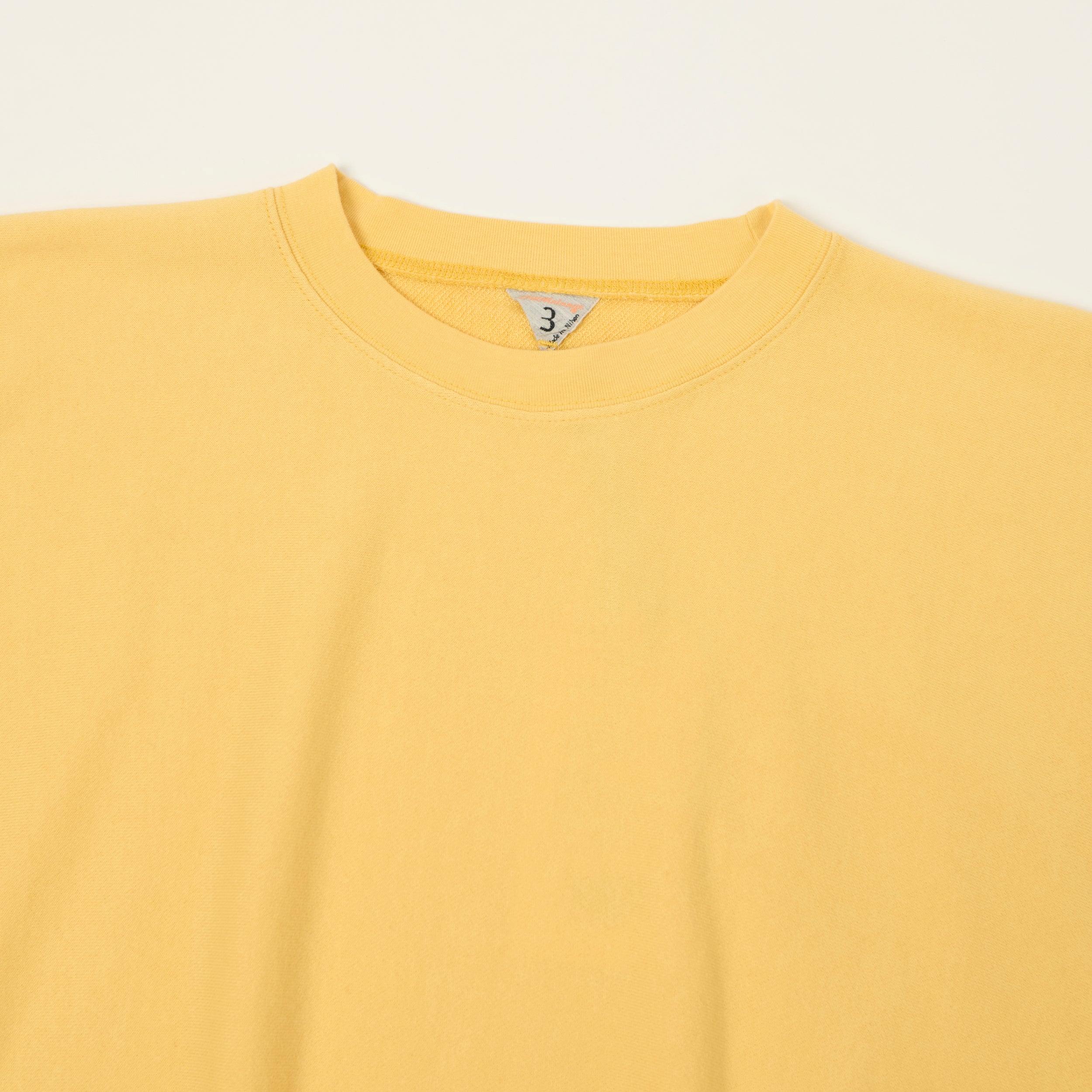 FilMelange 'Linden' Reverse Weave Sweatshirt - Yellow