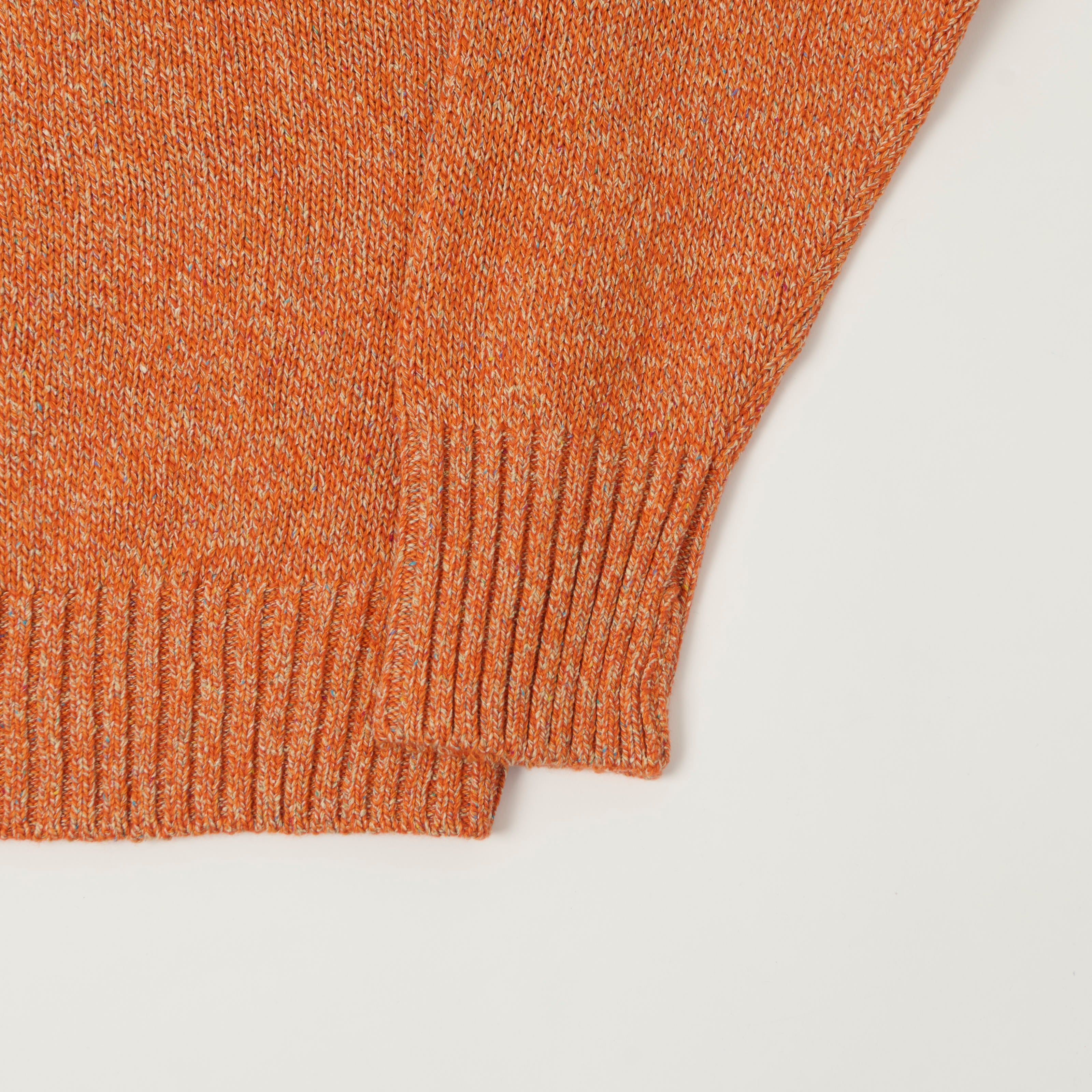 Filmelange 'Sidney' Wool/Silk Knit Cardigan - Orange