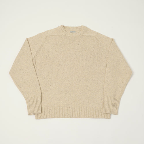 FilMelange 'Siek' Wool/Silk Knit Pullover - Beige