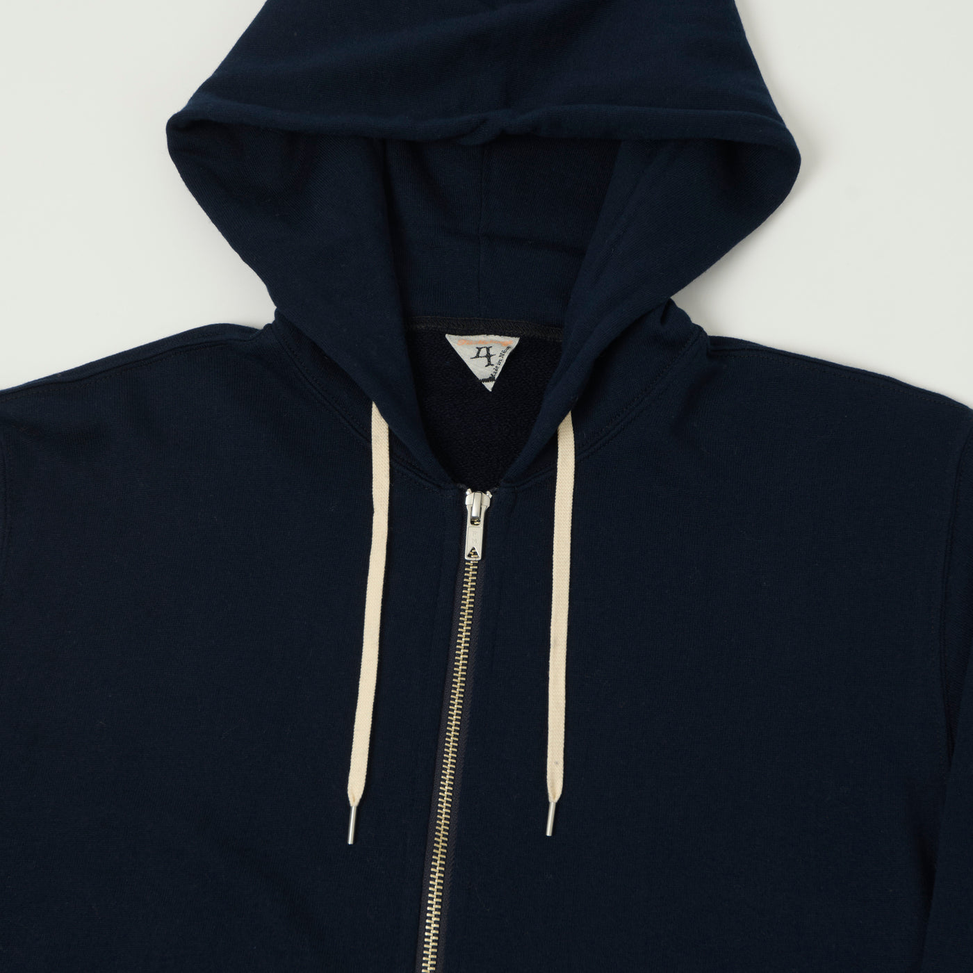 FilMelange 'Urbicus' Cashmere Zip Through Hoodie - Navy