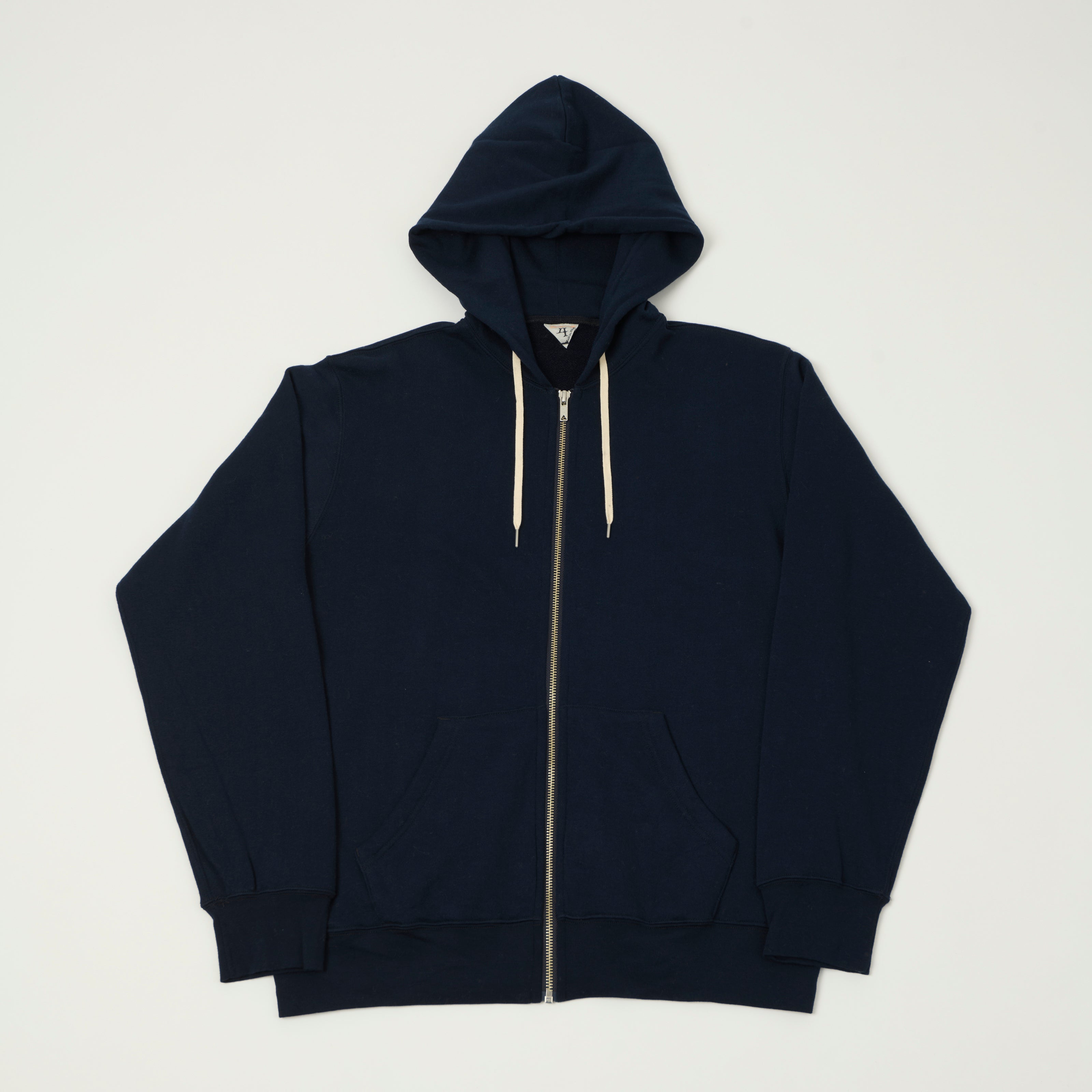 FilMelange 'Urbicus' Cashmere Zip Through Hoodie - Navy