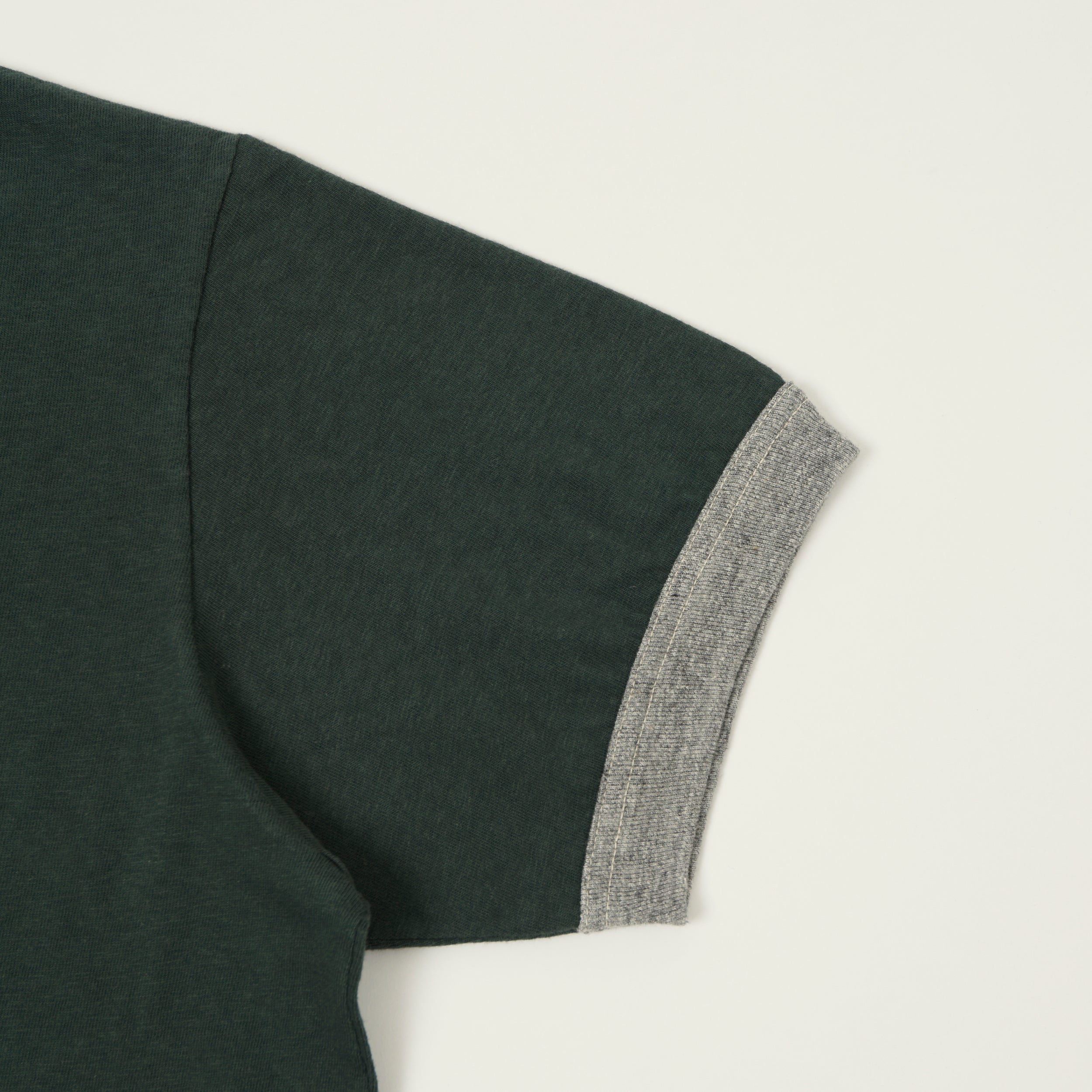 FilMelange 'Volker II' Ringer T-Shirt - Charcoal/Khaki