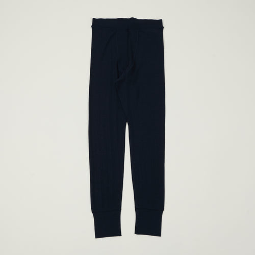FilMelange 'Weine' Wool Long Johns - Navy
