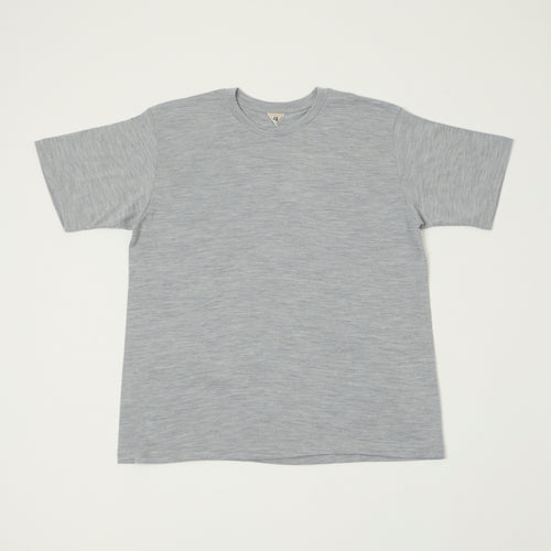 FilMelange 'Wolf' Merino Wool Tennjiku Tee - Melange