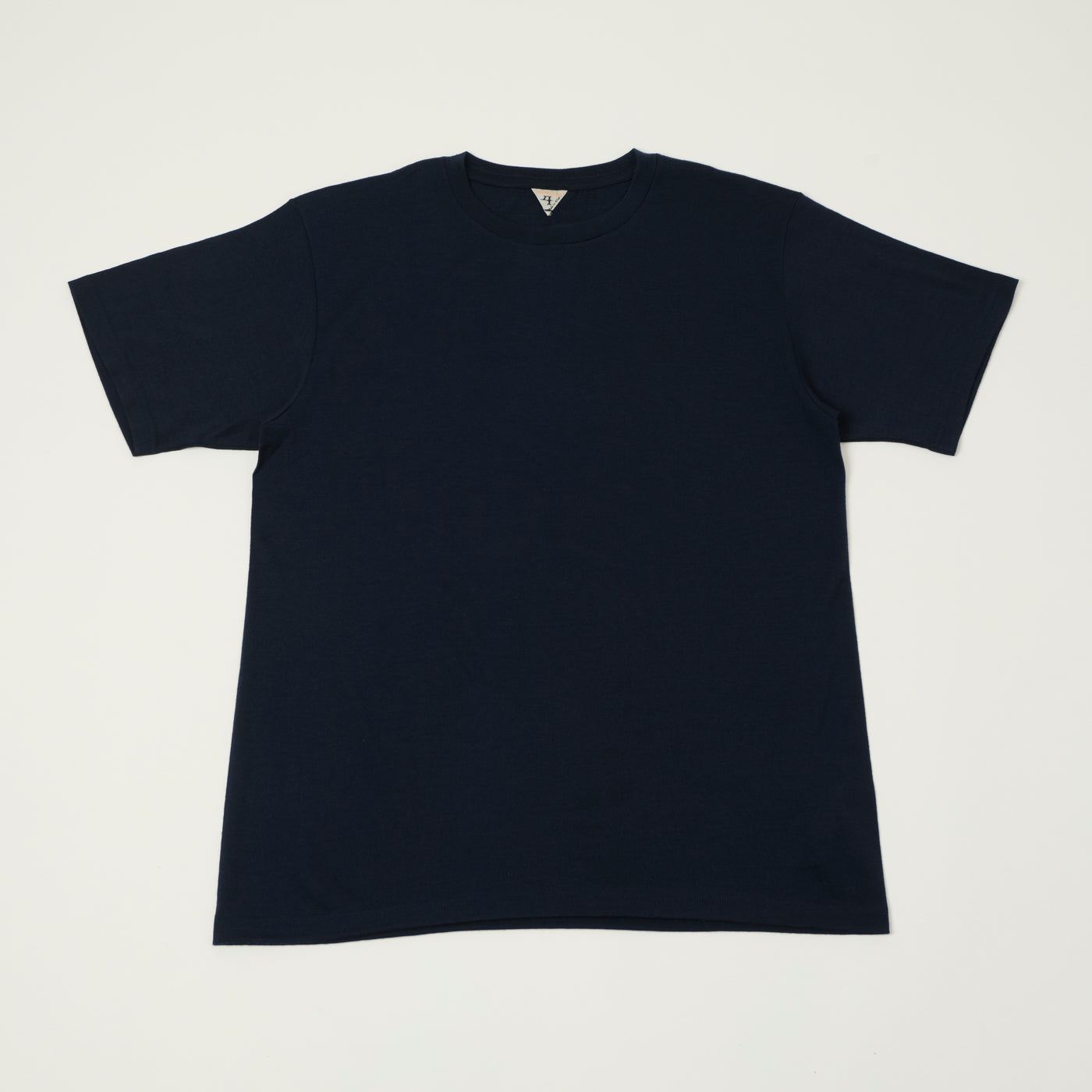 FilMelange 'Wolf' Merino Wool Tennjiku Tee - Navy
