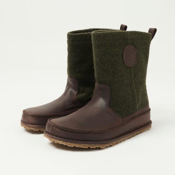 Filson x Birkenstock Lahti Boot - Forest Green/Roast