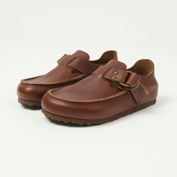 Filson x Birkenstock London Moccasin - Dark Tan/Roast