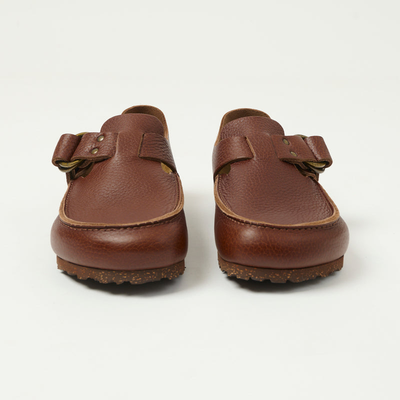 Filson x Birkenstock London Moccasin - Dark Tan/Roast