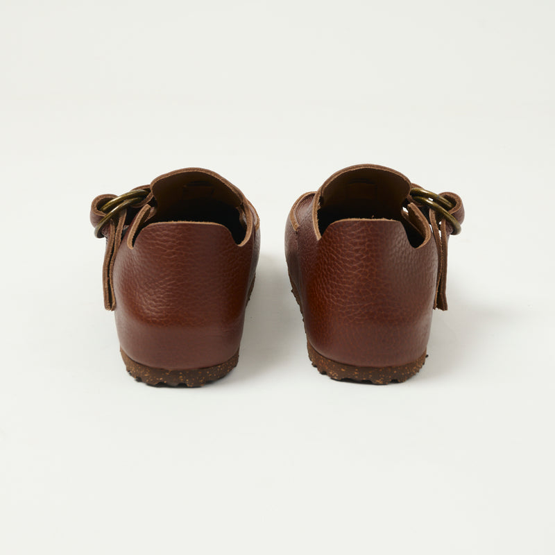 Filson x Birkenstock London Moccasin - Dark Tan/Roast