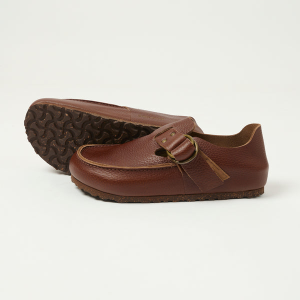 Filson x Birkenstock London Moccasin - Dark Tan/Roast