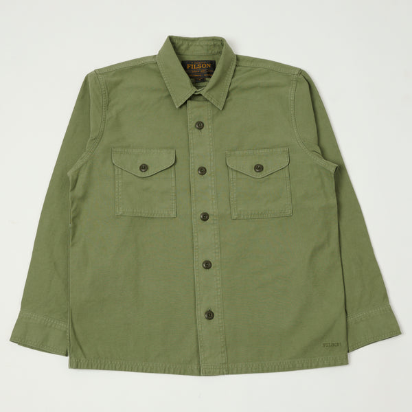 Filson Field Jac-Shirt - Washed Fatigue Green