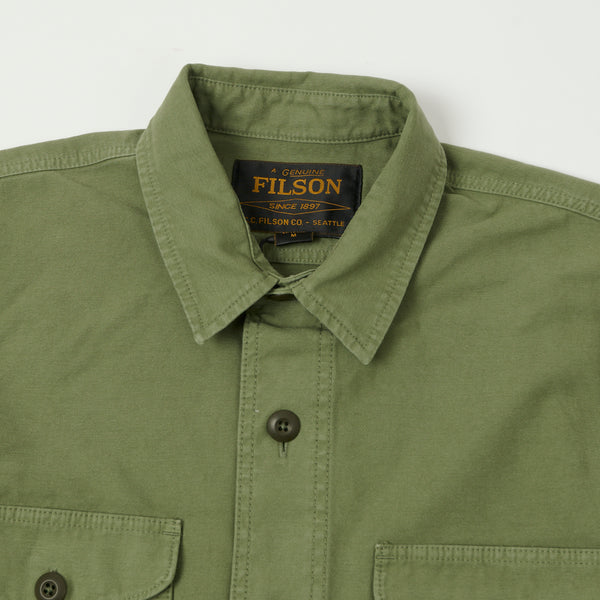 Filson Field Jac-Shirt - Washed Fatigue Green