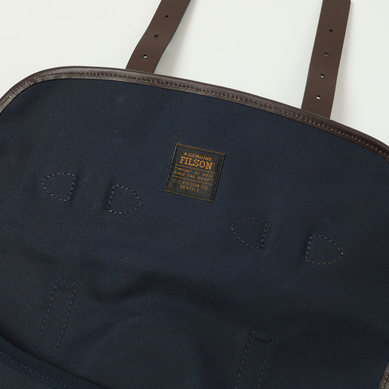 Filson Medium Rugged Twill Field Bag - Navy