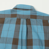 Filson Vintage Wash Alaskan Guide Shirt - Blue/Dark Brown