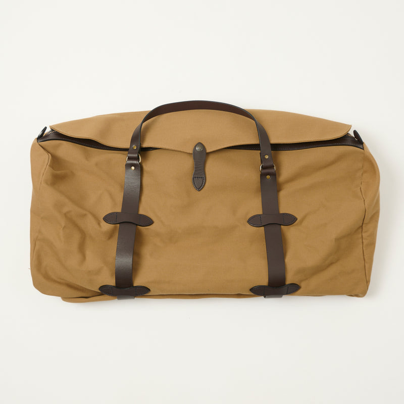 Filson Rugged Twill Large Duffle Bag Tan SON OF A STAG