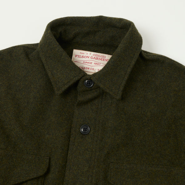 Filson Wool Jac-Shirt - Forest Green