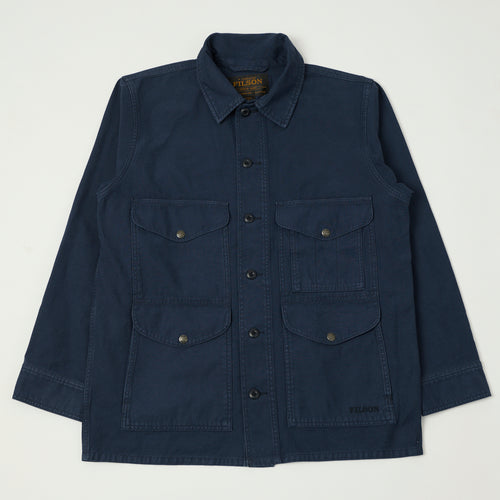 Filson Reverse Sateen Field Cruiser Shirt - Blue Mussel