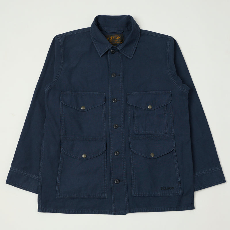 Filson Field Cruiser Shirt (Reverse Sateen) - Blue Mussel