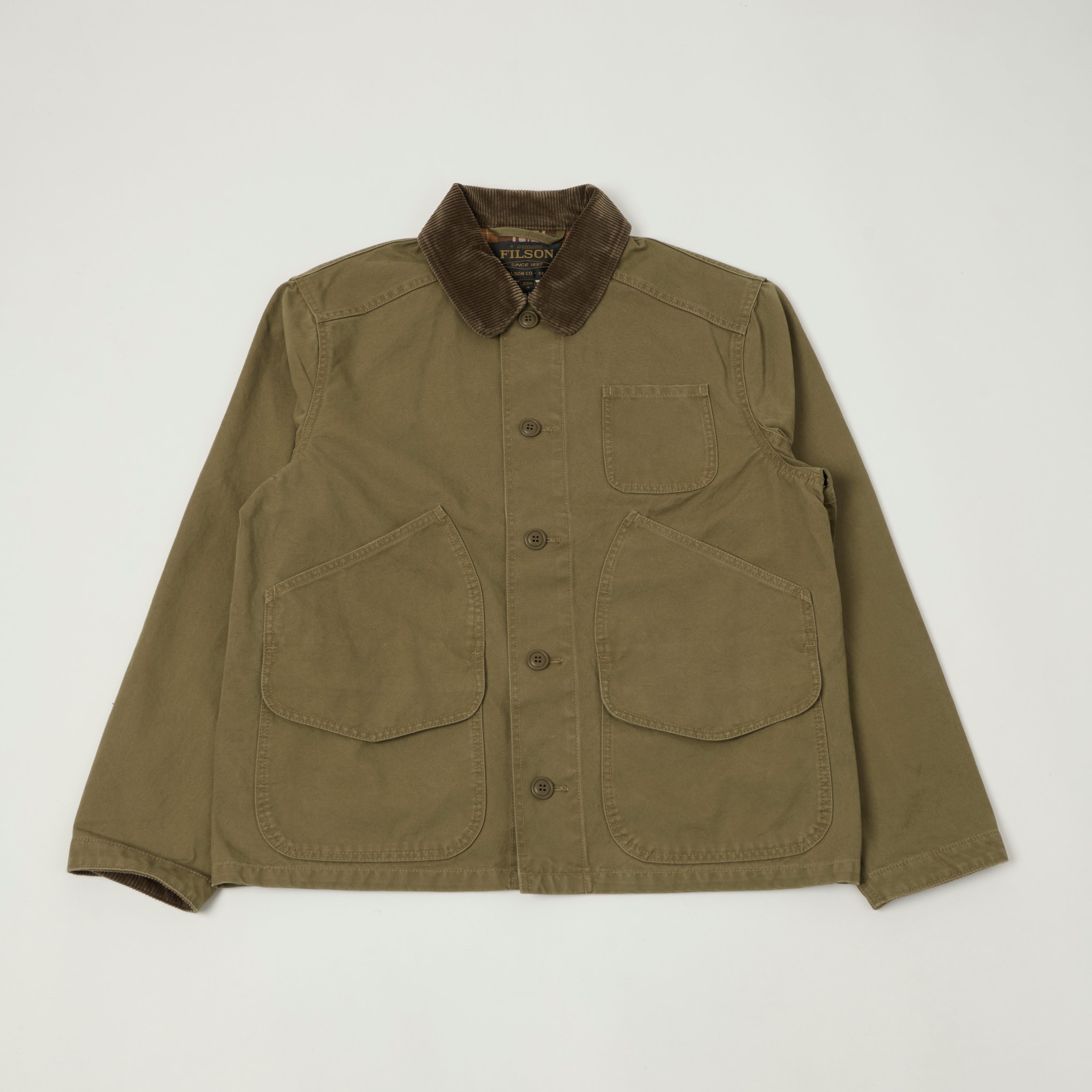 Filson Canvas Hunting Jacket - Kangaroo