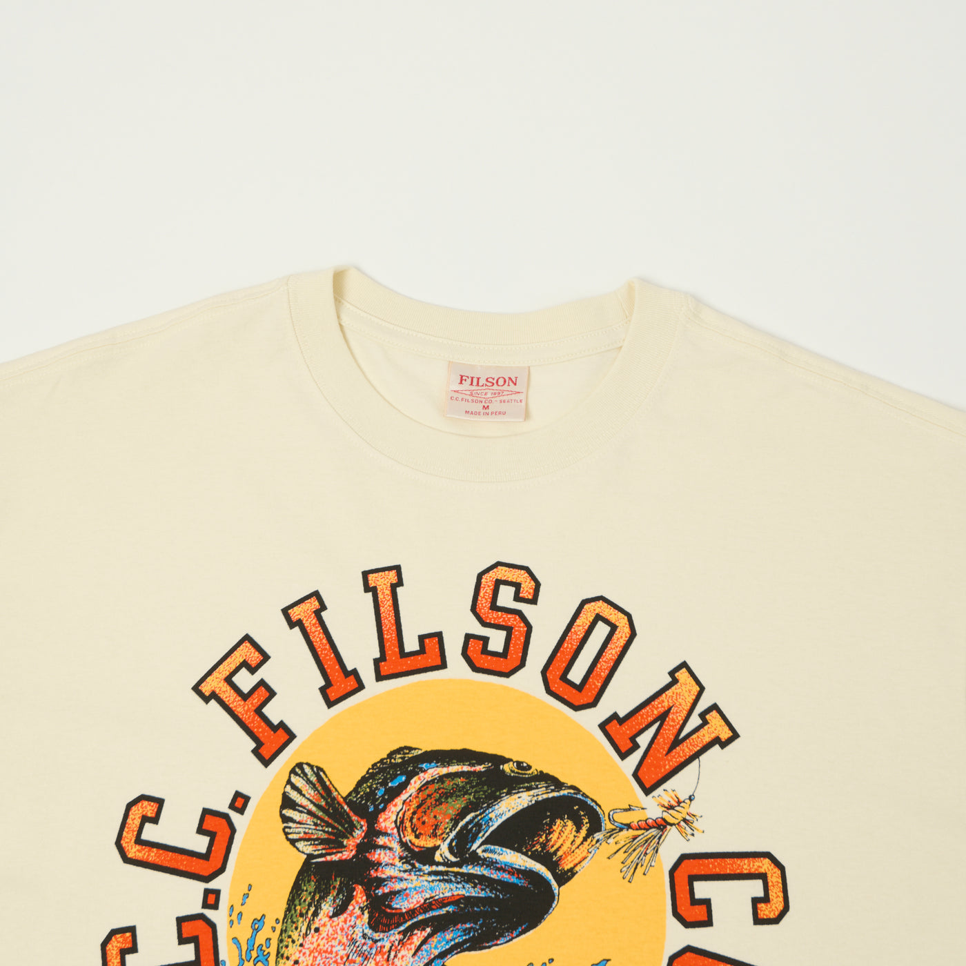 Filson 'Dry Fly' Graphic T-Shirt - Basswood