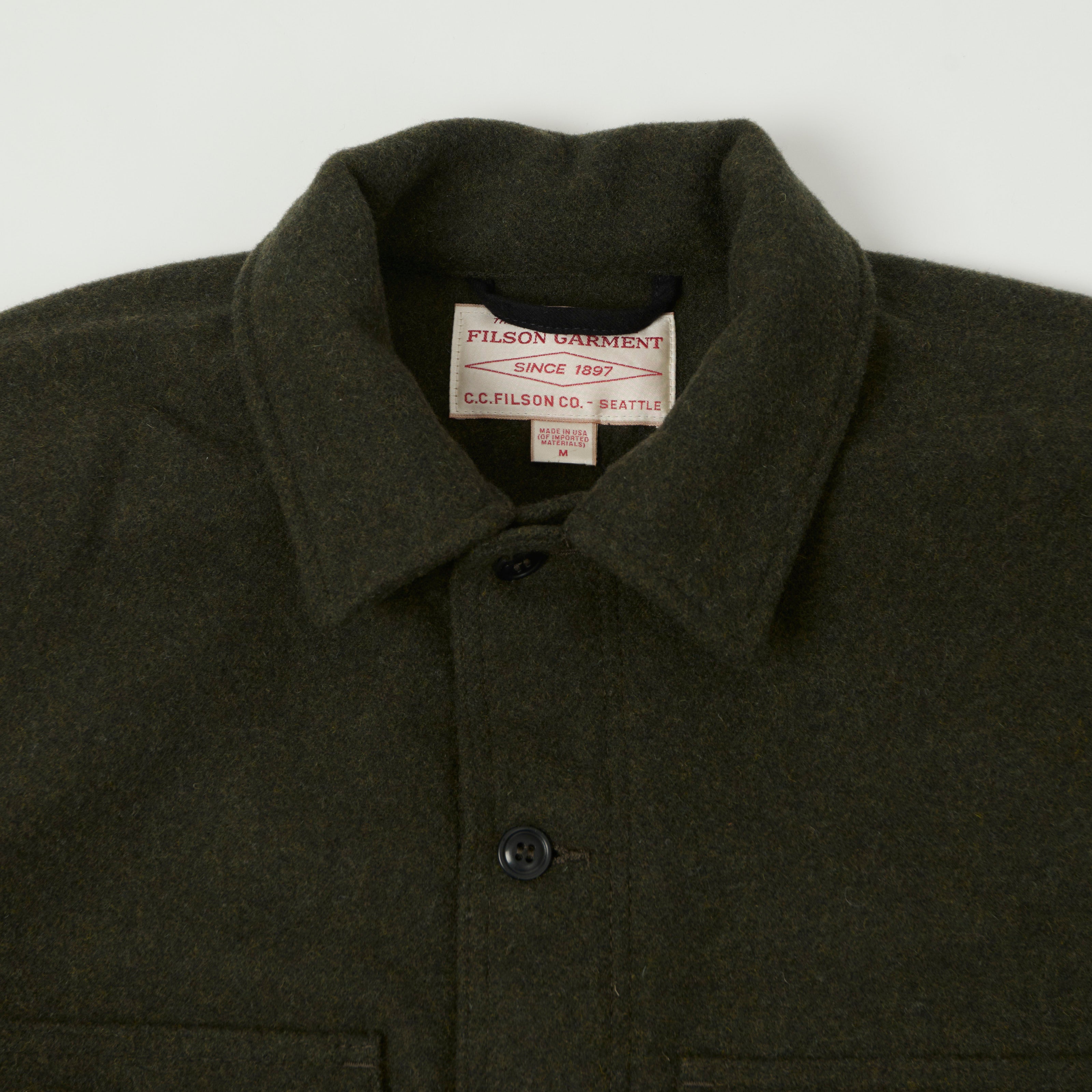 Filson Mackinaw Wool Cruiser Jacket - Forest Green – SON OF A STAG