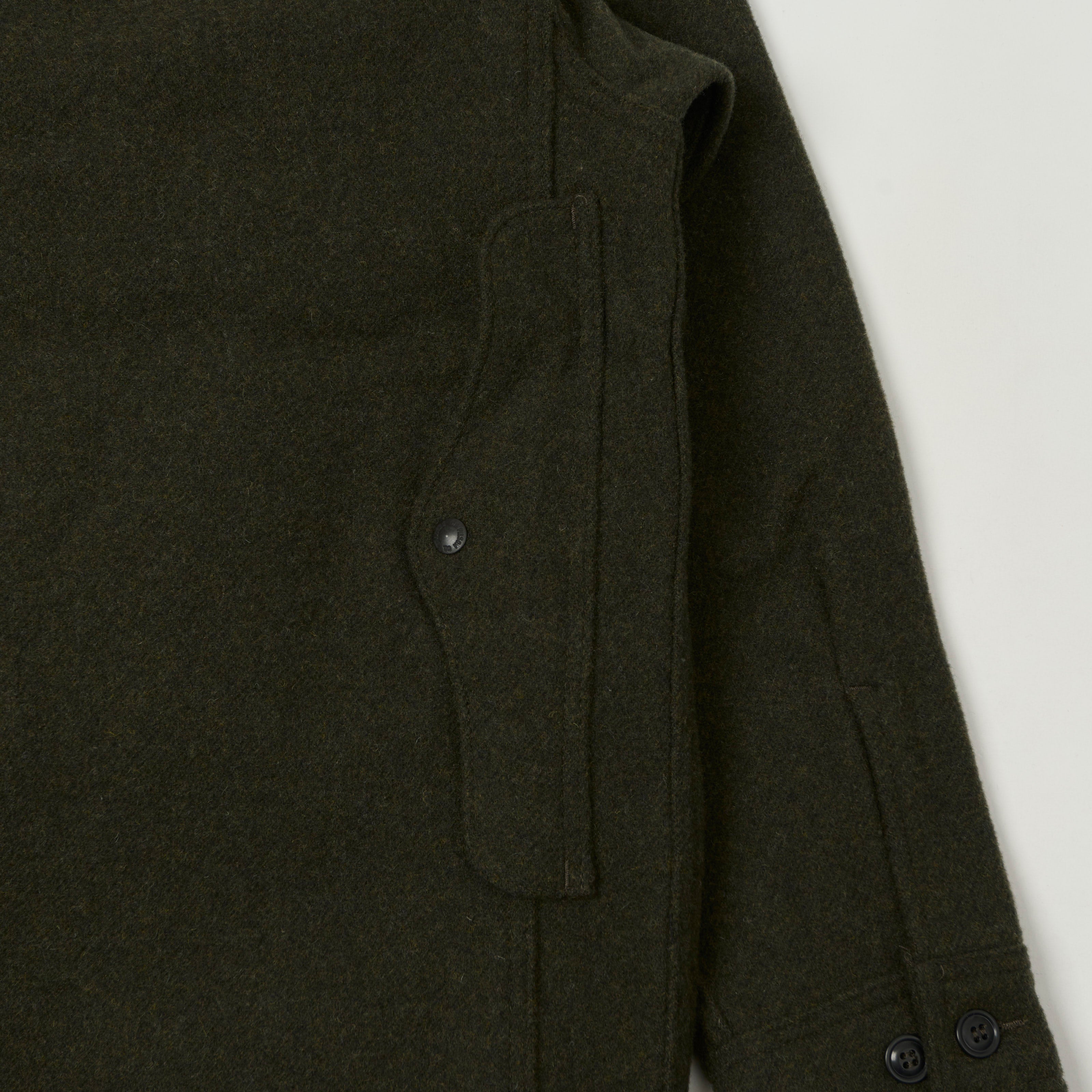 Filson Mackinaw Wool Cruiser Jacket - Forest Green