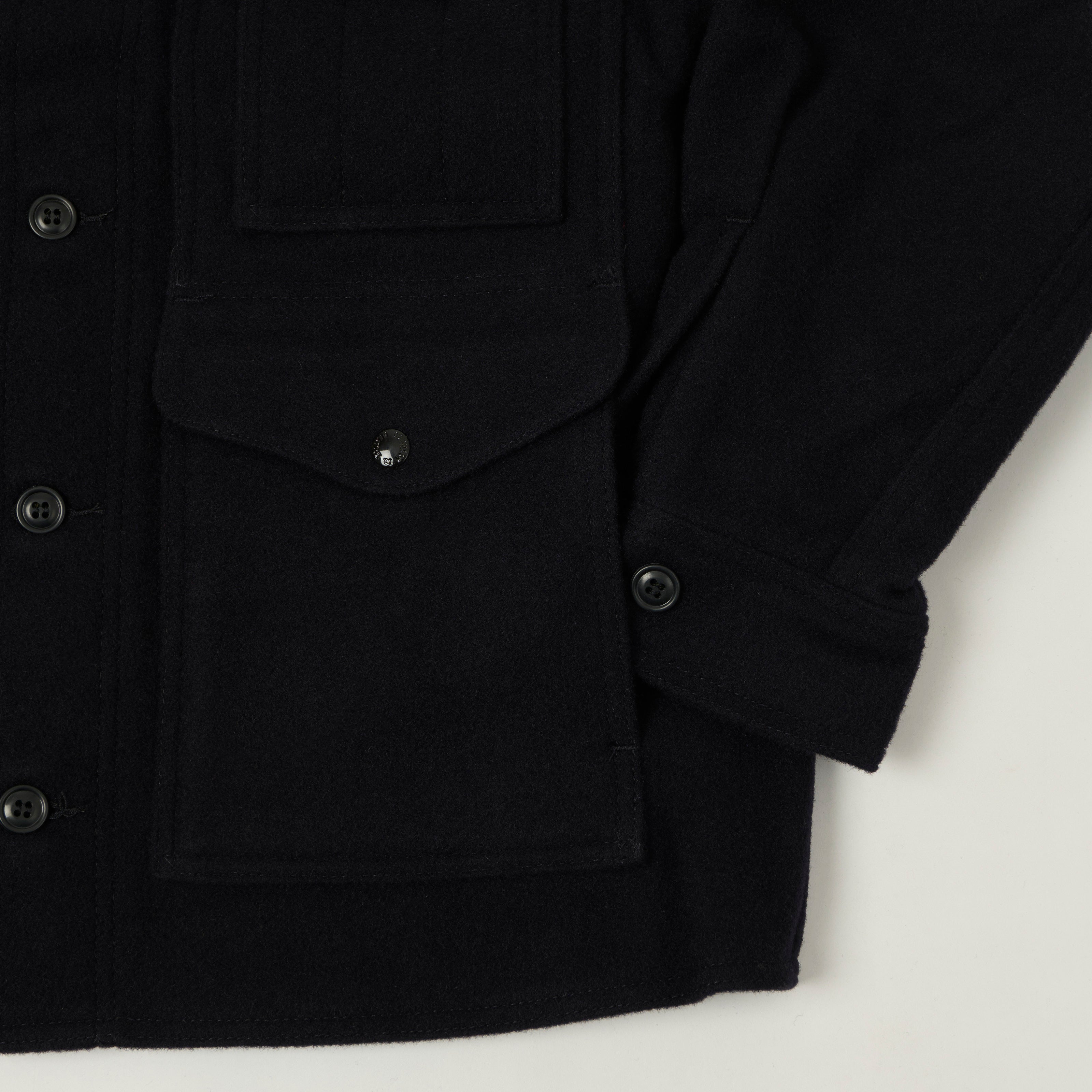 Filson Mackinaw Wool Cruiser Jacket - Dark Navy