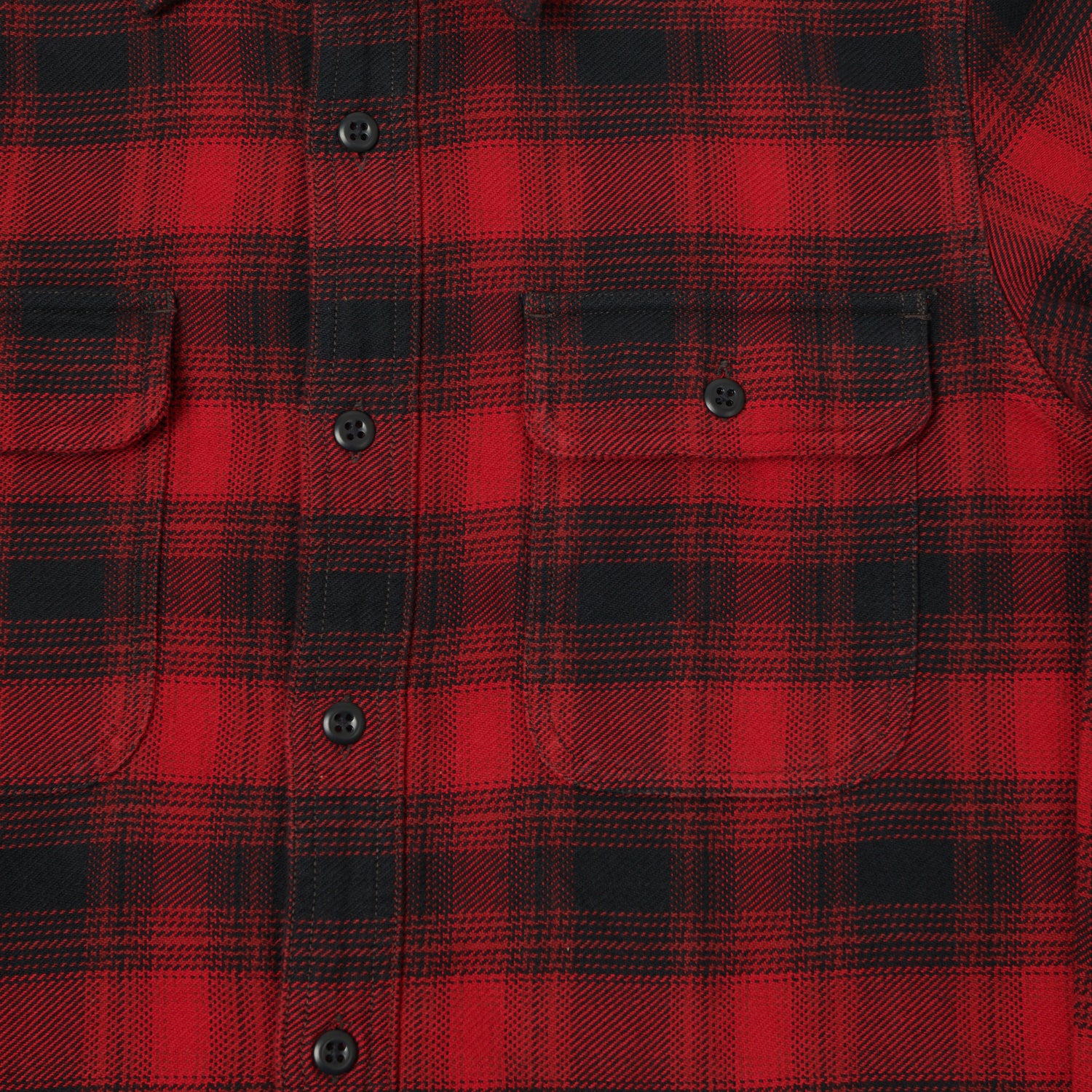 Filson Vintage Flannel Work Shirt - Red Oak Ombre