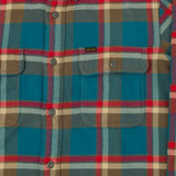 Filson Vintage Flannel Work Shirt - Blue/Grey/Multi