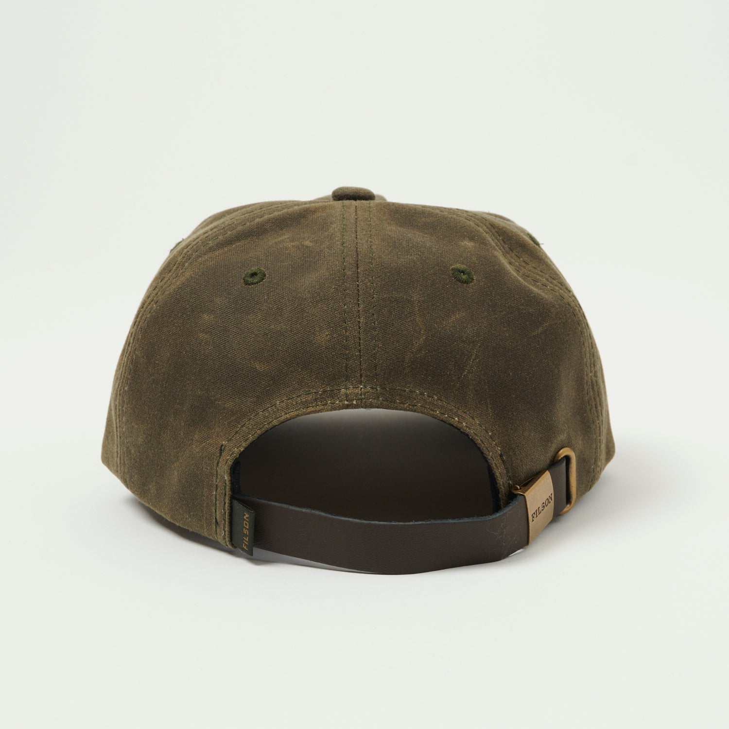 Filson Tin Cloth Low-Profile Logger Cap - Otter Green