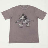 Flea-T 1950s 'Rebel Mickey' Short Sleeve T-Shirt - Navy