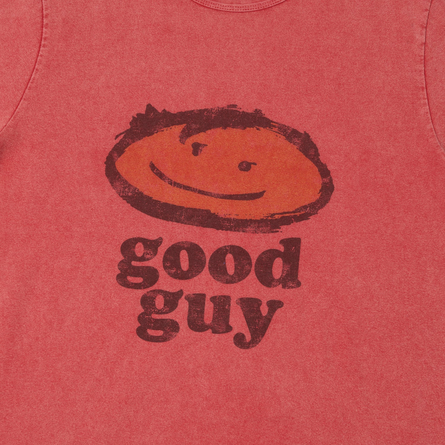 Flea-T 1950s 'good guy' T-Shirt - Red