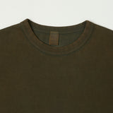 Flea-T 1950s Garment Dyed T-Shirt - Brown