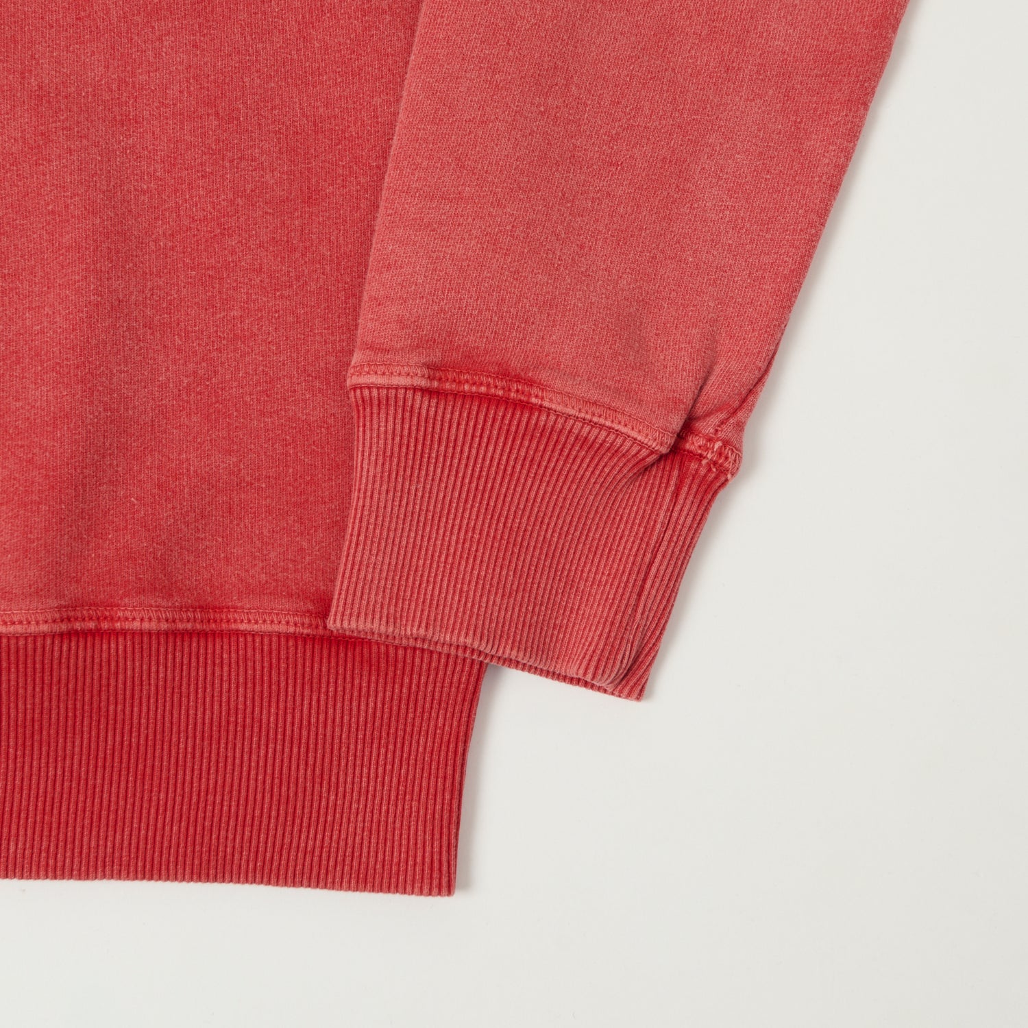 Flea-T 1950s Raglan Sleeve Sweatshirt - Red